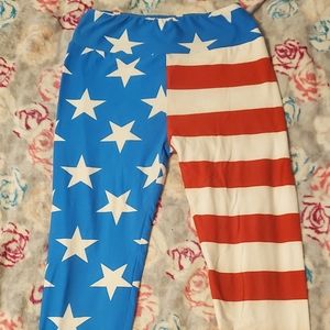 Lularoe OS Americana Leggings